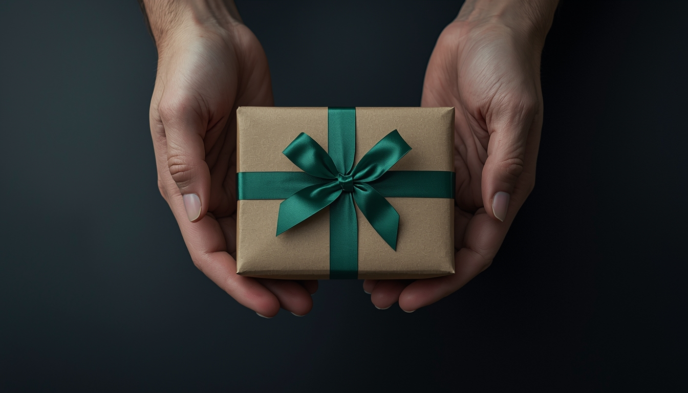 Various signature gift wrapping styles showcasing different techniques and materials